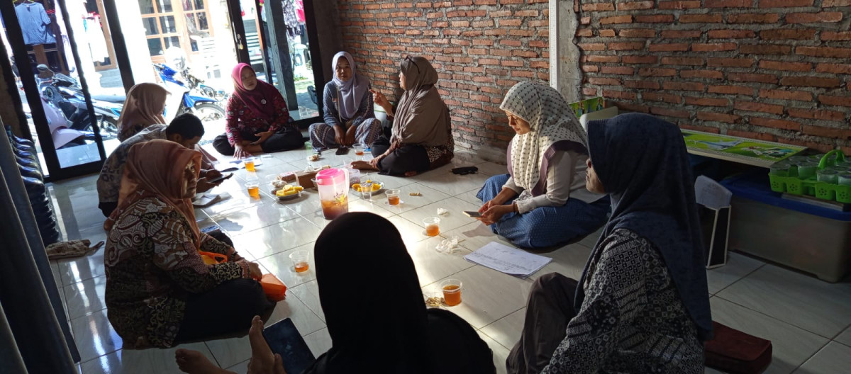 Pertemuan Rutin Kader TPK Desa