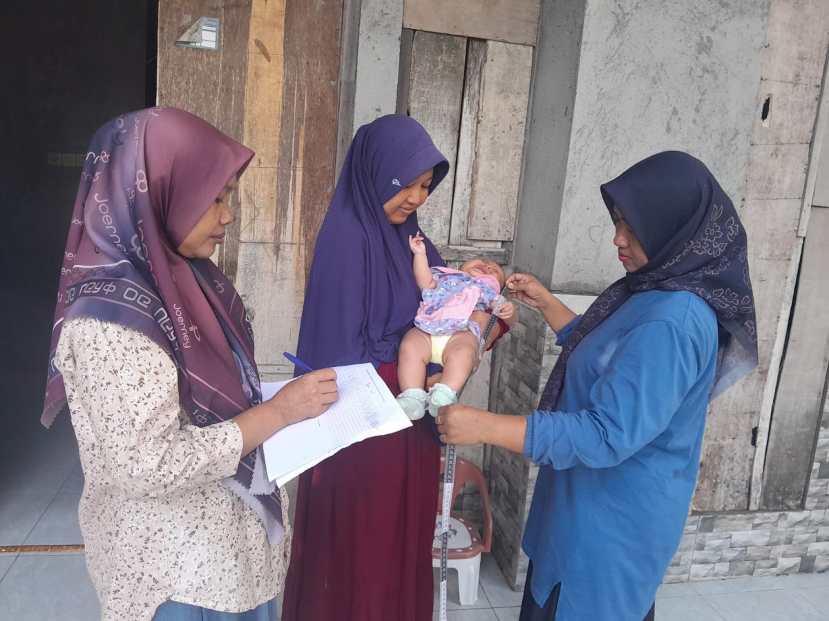 Pendampingan kader tpk untuk mengurangi angka stunting