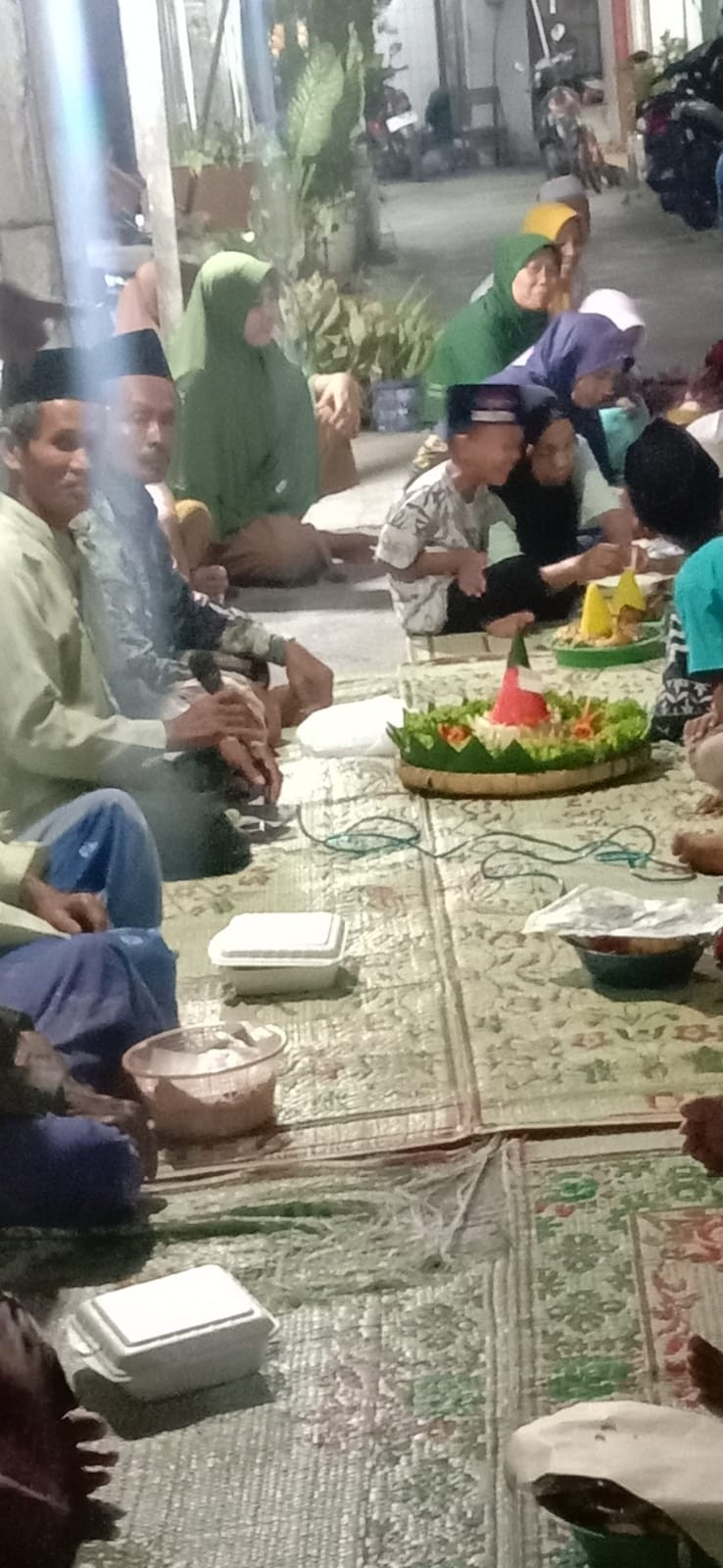 selamatan tujuh belasan  HUT RI yang ke78