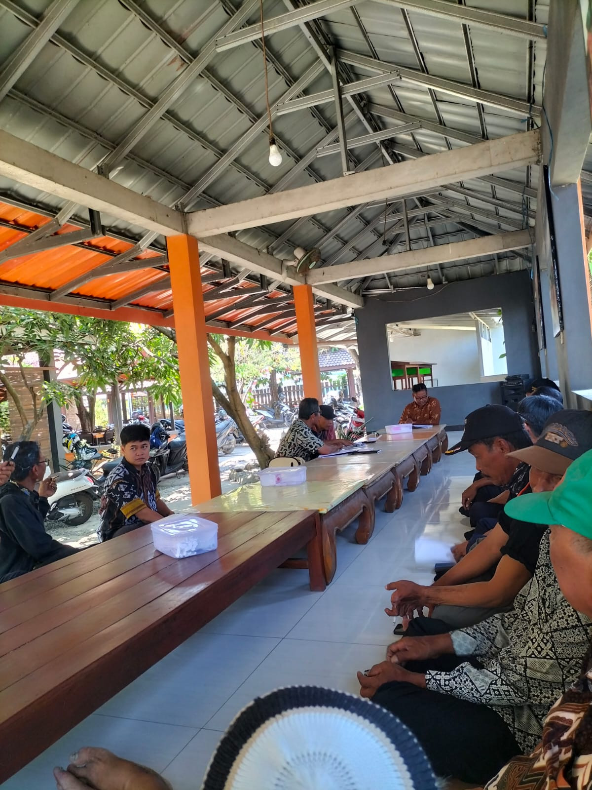 rapat klompok tani