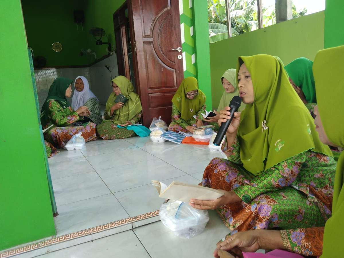 Jamiyah selapanan muslimat fatayat NU Ranting Desa Ngawen