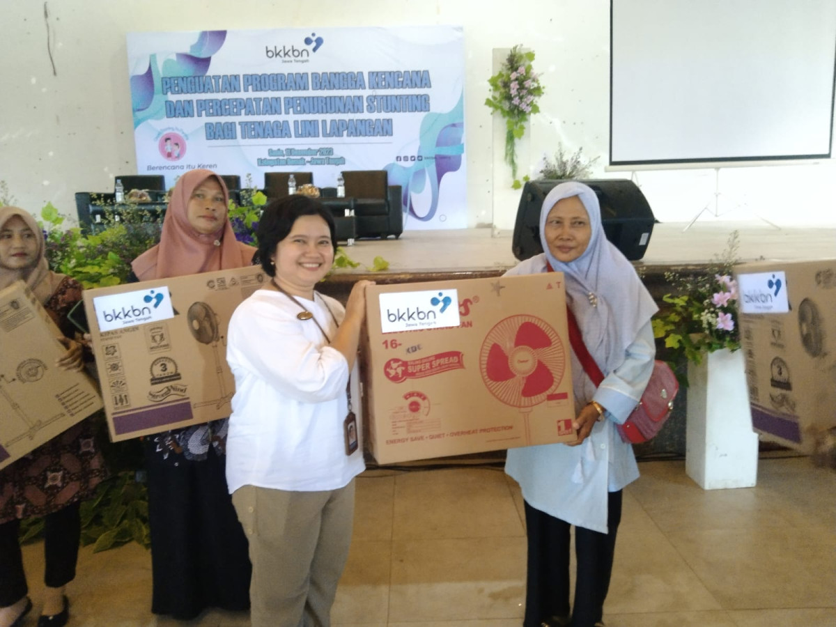 penguatan program Bangga  Kencana dan pencepatan penurunan stunting