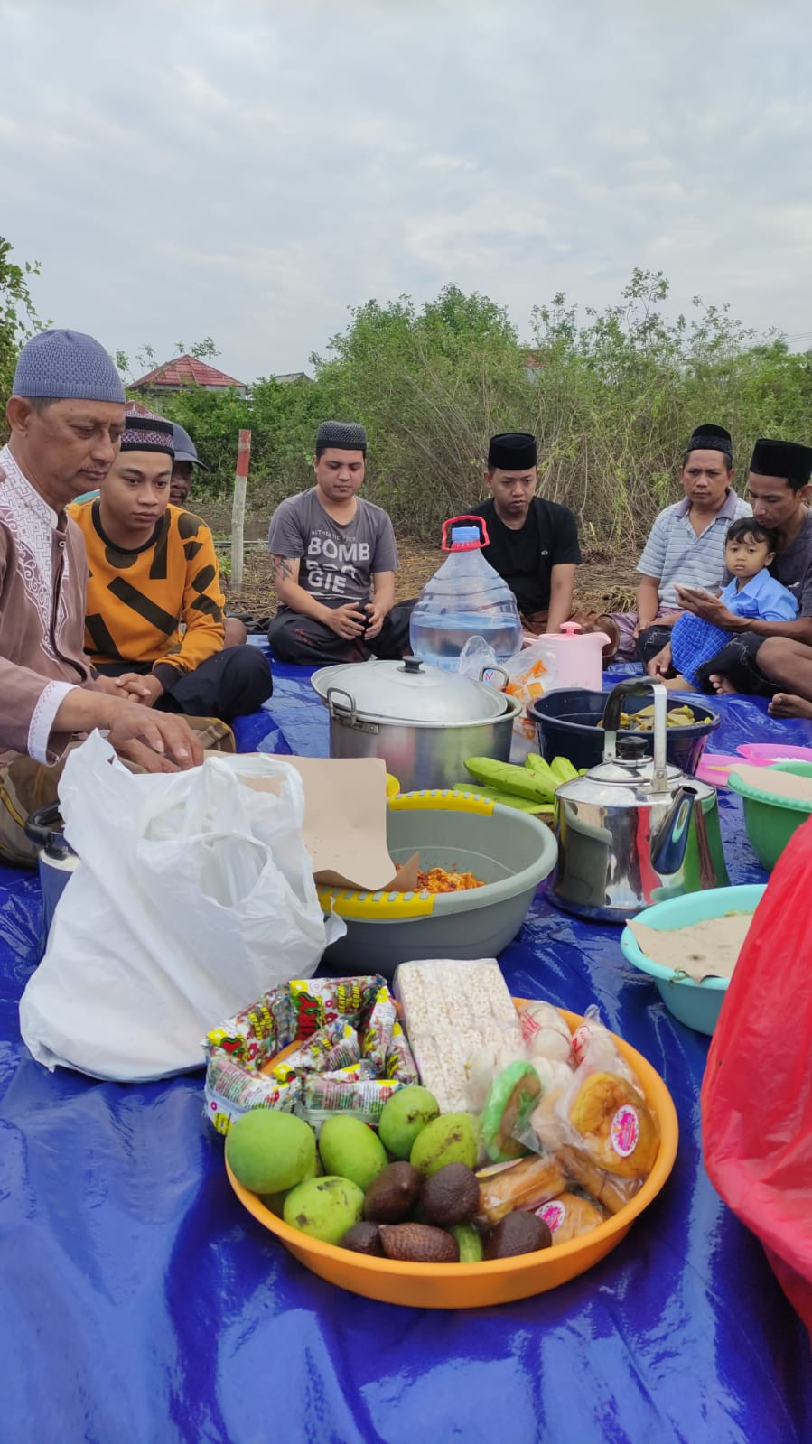 slametan bangun musola ARROHMAH