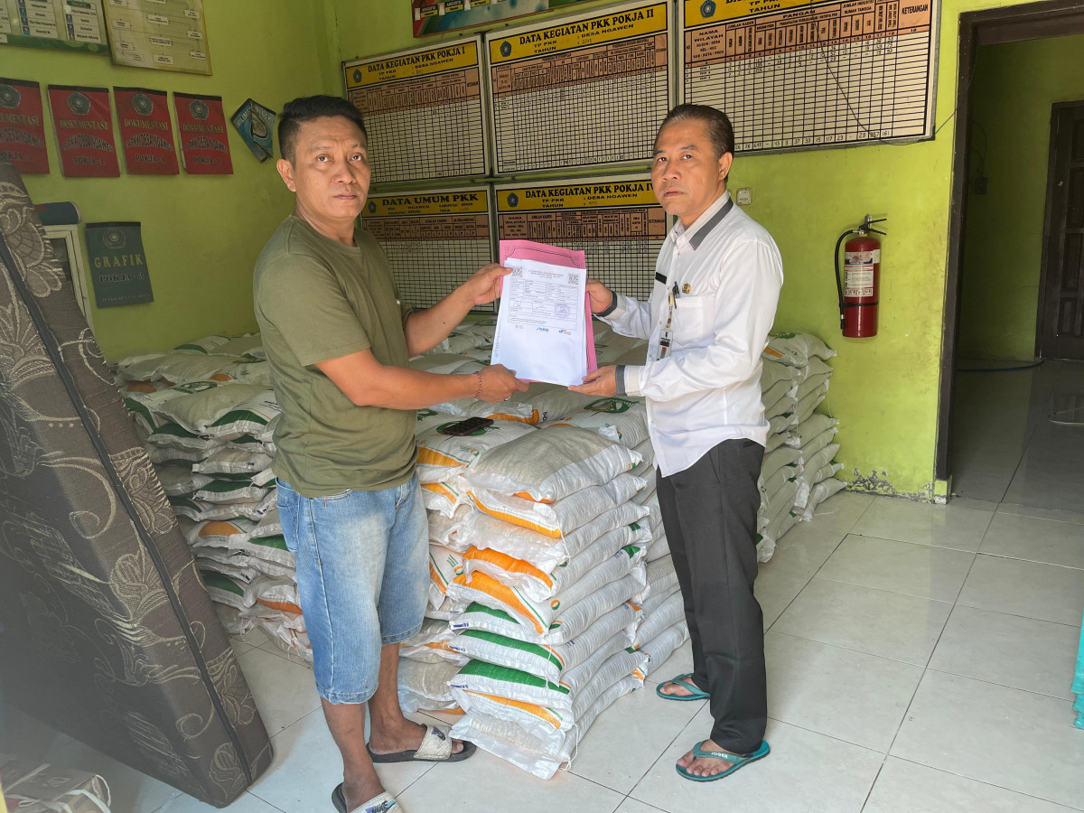 bantuan beras