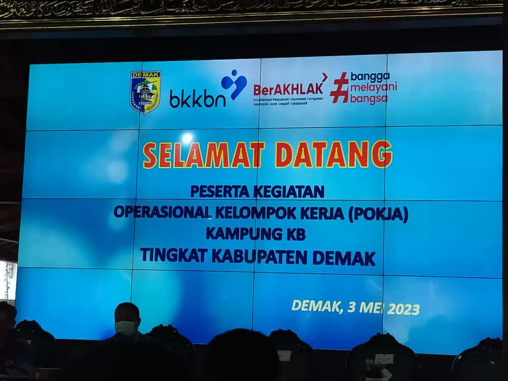 KEGIATAN OPERASIONAL KELOMPOK KERJA (POKJA) KAMPUNG KB KABUPATEN DEMAK