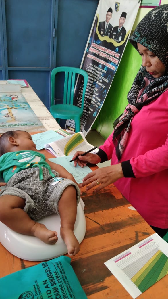 Kegiatan Posyandu Balita Melati I (Satu)