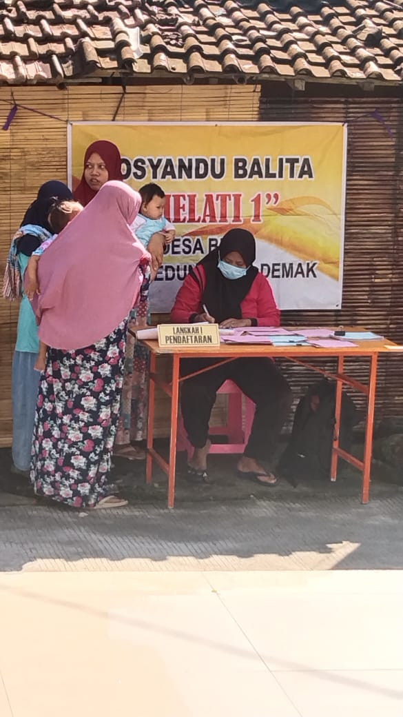Kegiatan Posyandu Balita Melati I (Satu)