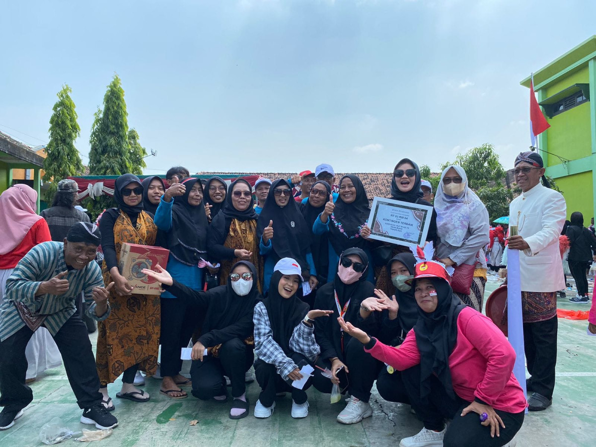 Karnaval Dalam Memperingati HUT RI ke 78 Desa Buko Kecamatan Wedung
