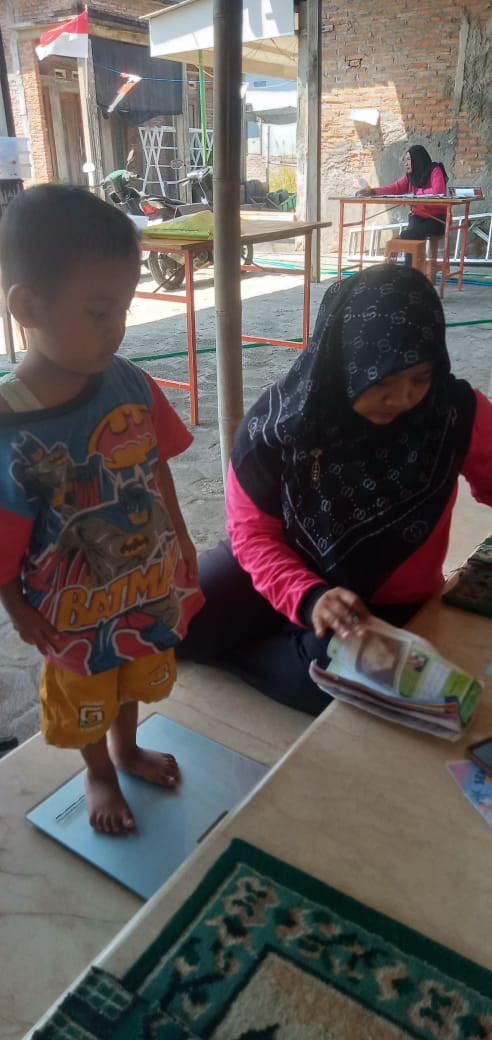 Posyandu Balita Melati III (Tiga) Bulan April