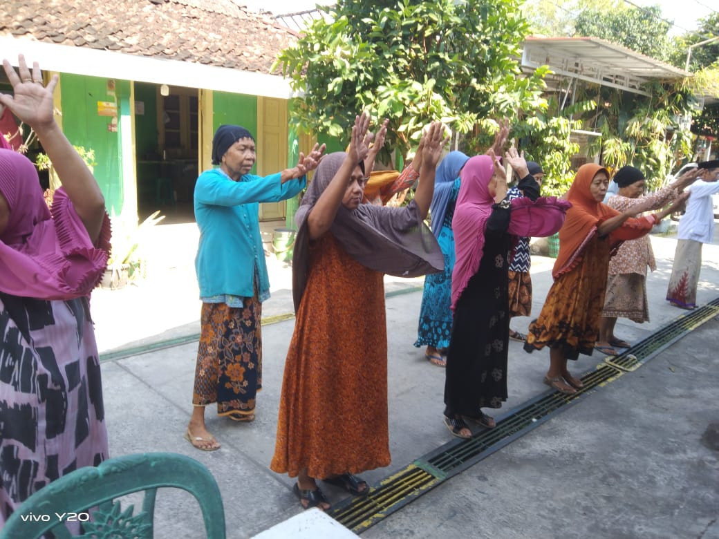 Kegiatan Posyandu Lansia dan Posbindu Melati II (Dua) Bulan Juni
