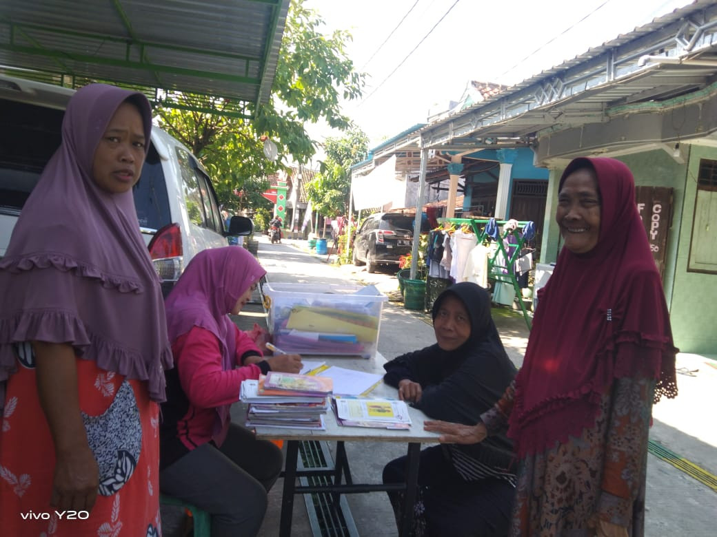 Kegiatan Posyandu Lansia dan Posbindu Melati II (Dua) Bulan Juli