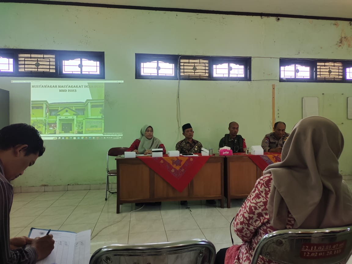 Musyawarah Masyarakat Desa Buko (MMD 2023)