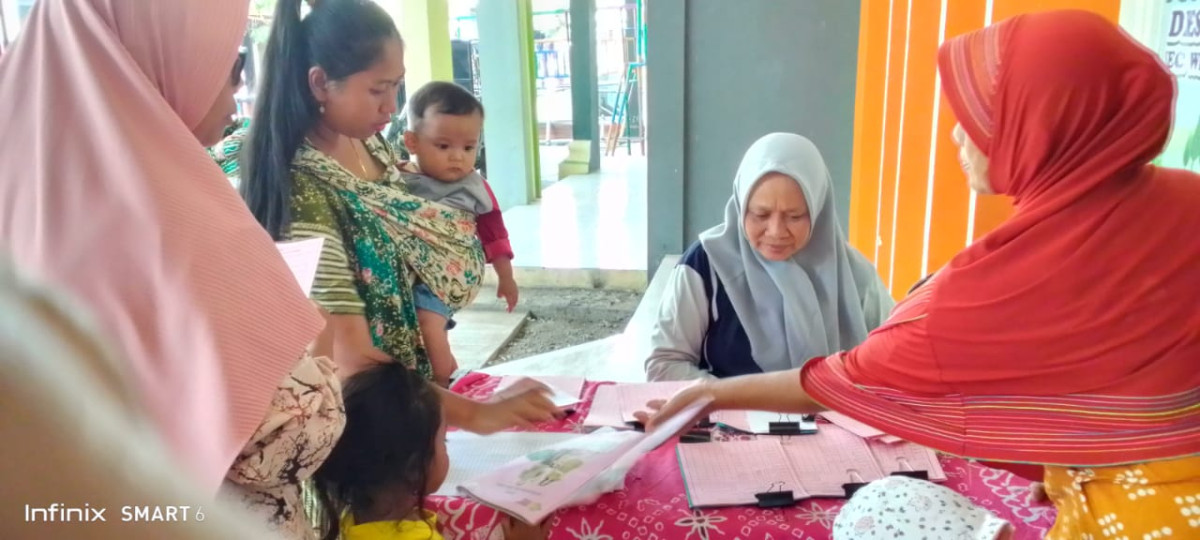 Posyandu Balita Melati I ( Satu) Bulan Juni