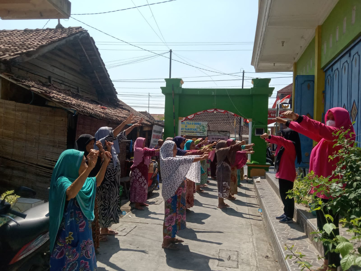 Posyandu Lansia dan Posbindu Melati I ( Satu) Bulan Juni