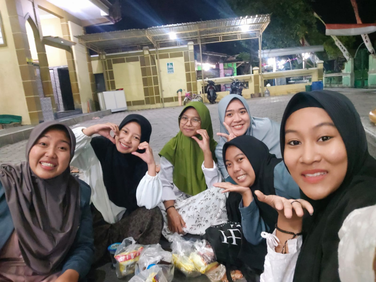 Kegiatan Lailatul ijtma' di Masjid Al Aziz Angin-Angin
