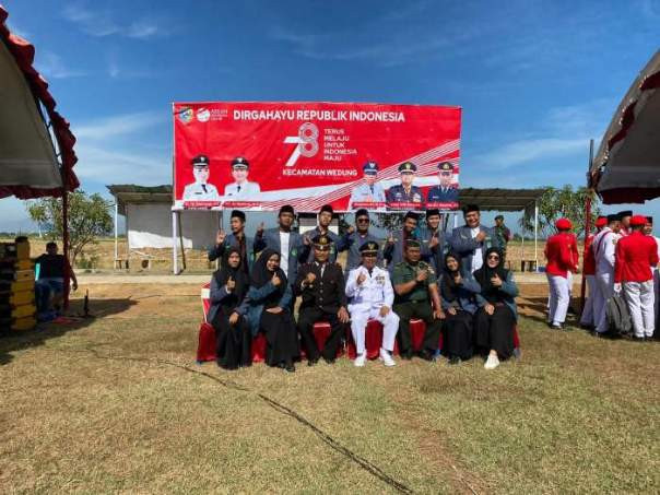 Upacara Bendera Hari Kemerdekaan RI ke 78 Tahun  Bersama IPNU IPPNU