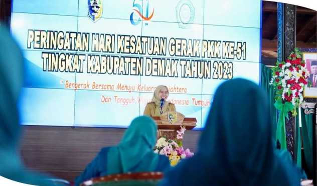 Peringatan hari Kesatuan Gerak OPKK Ke-51 Tingkat Kabupaten Demak Tahun 2023
