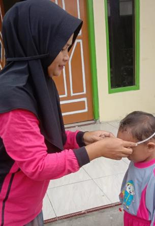Kegiatan Posyandu Balita Melati III (Tiga) Bulan Juli