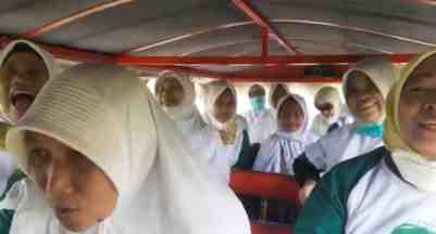 Kegiatan Fatayat NU Ranting Buko Study Tour