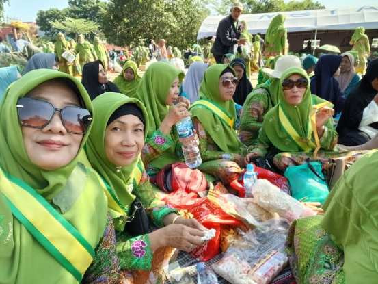Kegiatan Jamiyah Rutinan Muslimat NU Ranting Desa Buko