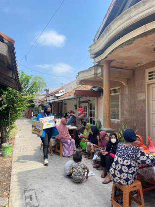 Kegiatan Penyuluhan Tentang Penyakit Menular  TBC Kepada IBU-IBU Dusun Angin-Angin