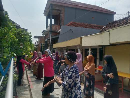 Kegiatan Posyandu Lansia dan Posbindu Melati I (Satu) Bulan Desember