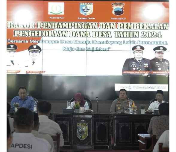 Rakor Pendampingan Dan Pembekalan Pengelolaan Dana Desa Tahun 2024