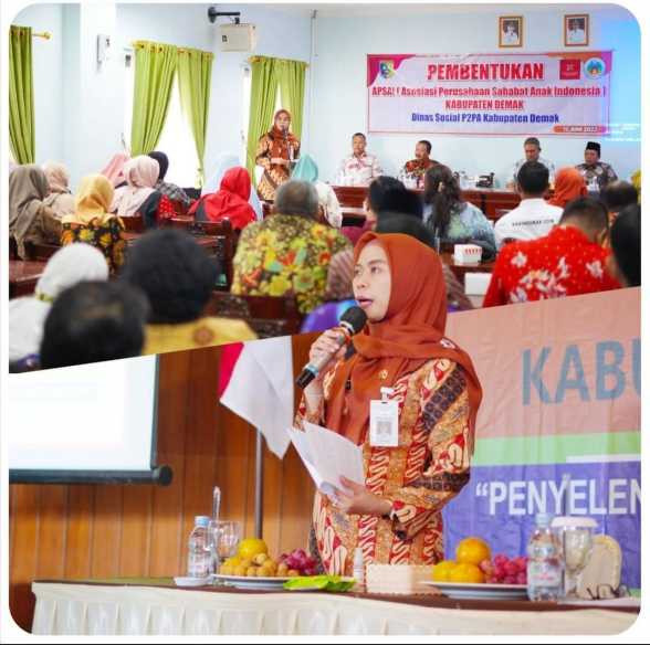 Pembentukan APSAI ( Asosiasi Perusahaan Sahabat Anak Indonesia) Kab. Demak