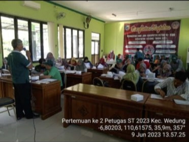 Kegiatan Pembahasan Sensus Pertanian