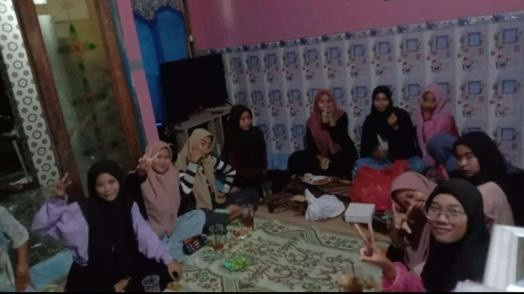 Kegiatan Jamiyah Remaja RW 01 Desa Buko