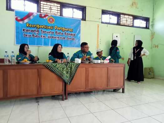 Reorganisasi Pengurus Karang Taruna Bina Remaja Desa Buko
