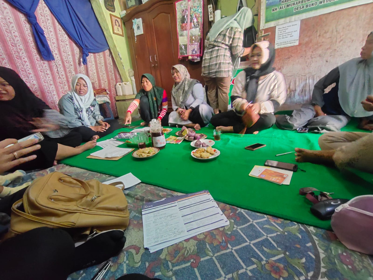 Kegiatan Pertemuan Tim TPK Kampung KB Cinta Tanah Air Desa Buko