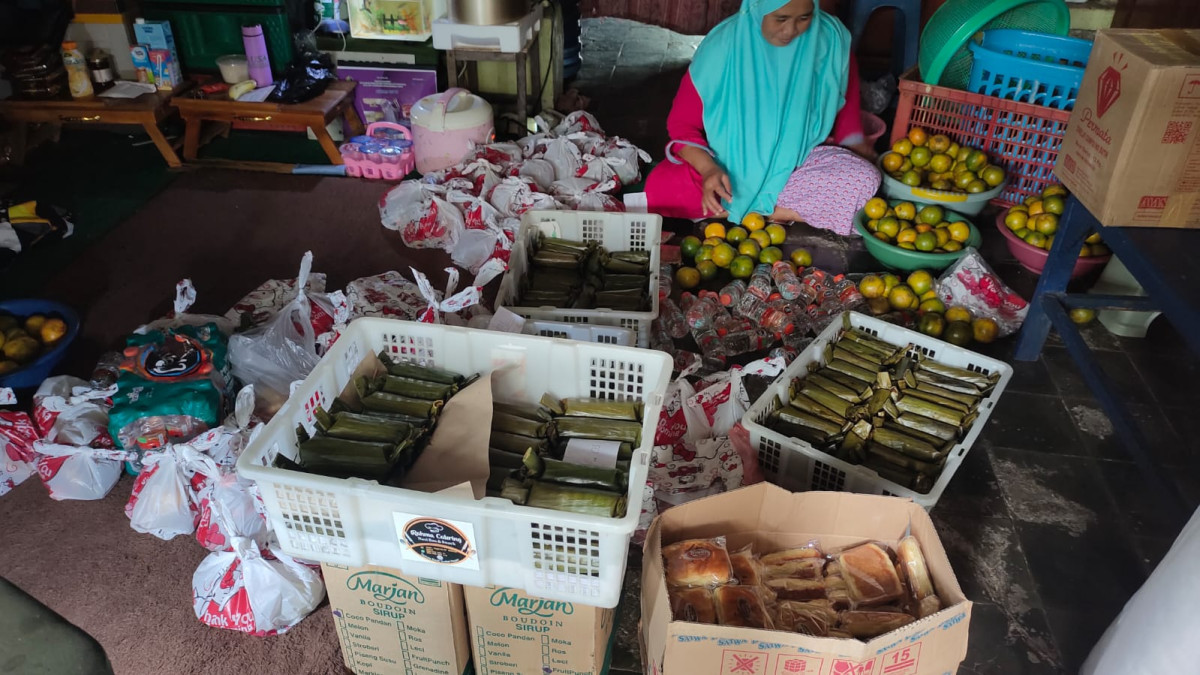 Catering Ibu Musdalifah UMKM Kampung KB Cinta Tanah Air Desa Buko