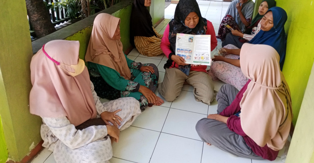Kegiatan Penyuluhan KB  Oleh Sub  PPKBD Kampung KB Cinta Tanah Air  RW 01 Desa Buko