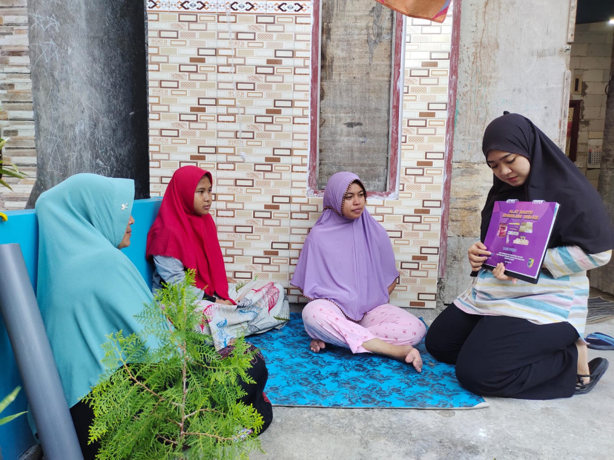 Kegiatan Penyuluhan KB  Oleh Sub  PPKBD Kampung KB Cinta Tanah Air  RW 07 Desa Buko