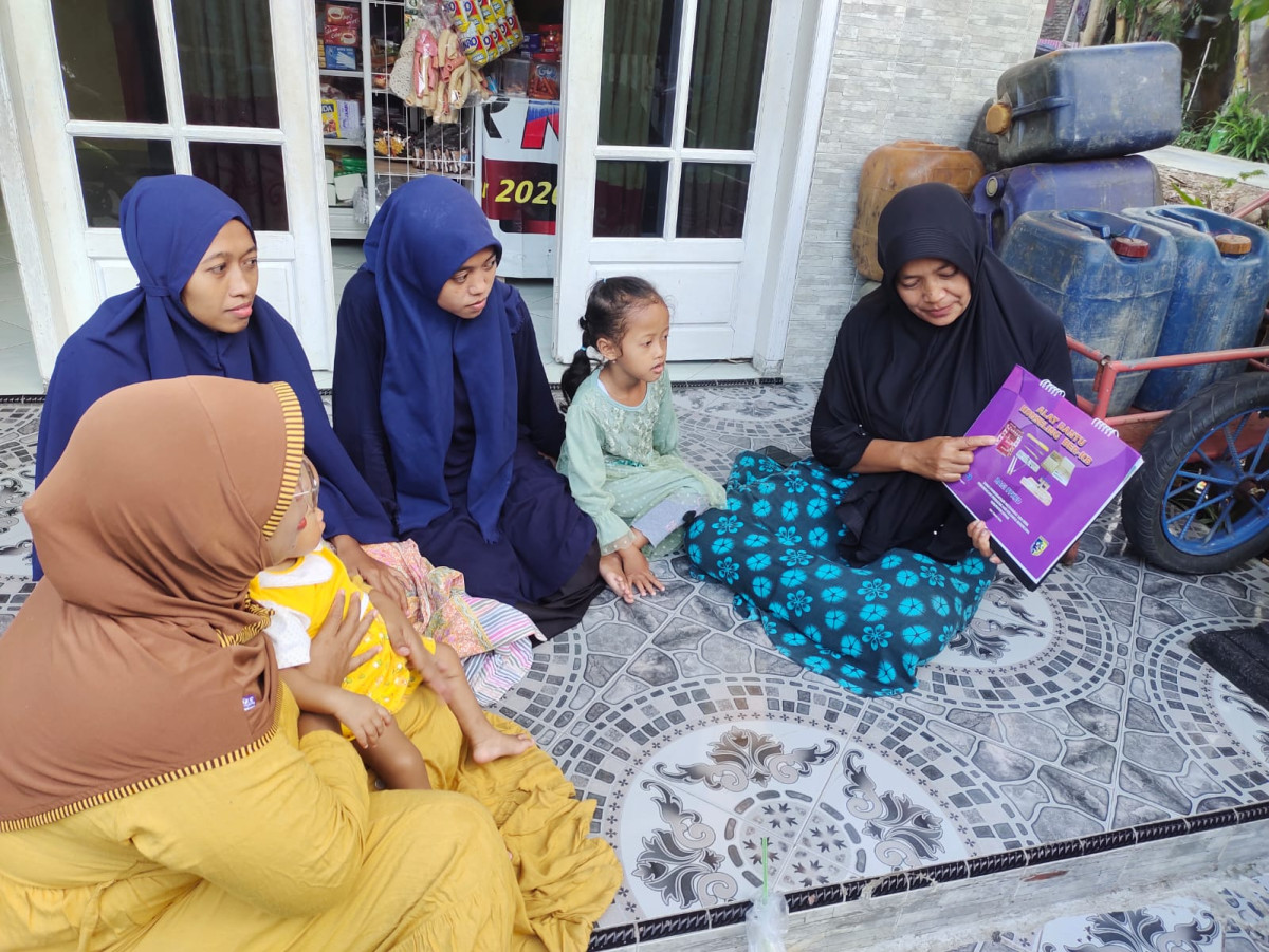 Kegiatan Penyuluhan KB  Oleh Sub  PPKBD Kampung KB Cinta Tanah Air  RW 08 Desa Buko
