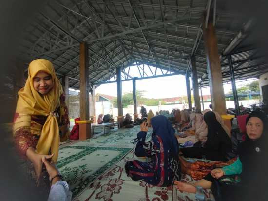 kegiatan Pemberdayaan Ibu PKK Desa Buko Bulan April 2024