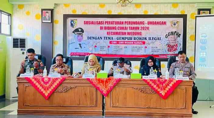 Kegiatan Sosialisasi Peraturan UU di Bidang Cukai Tahun 2024