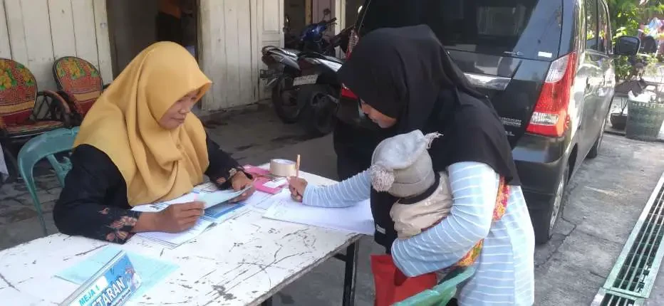 Kegiatan Posyandu Balita Melati II (Dua) Bulan Juni 2024