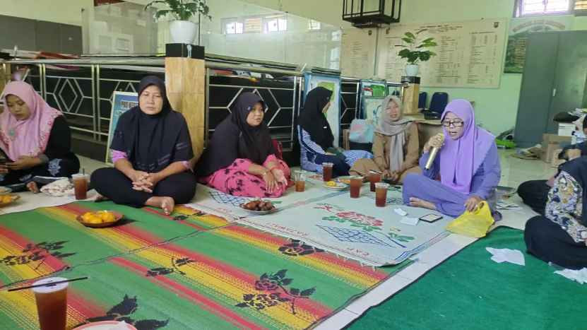 Kegiatan Rutinan Jamiyah Kader Posyandu Desa Buko Bulan Juli 2024