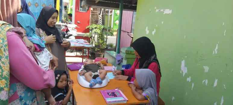 Kegiatan Posyandu Balita Melati I (Satu) Bulan Juli 2024