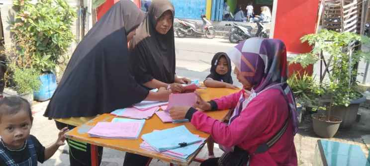 Kegiatan Posyandu Balita Melati I (Dua) Bulan Juni 2024