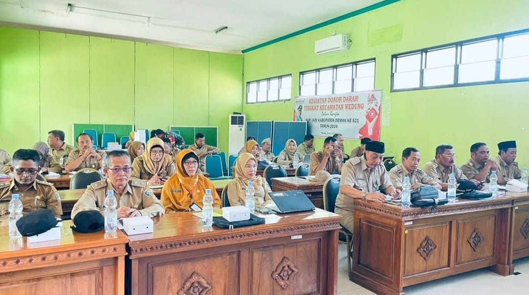 Fasilitasi Koordinasi dan Pembinaan seta Pengawasan Pemerintahan Desa se Kecamatan Wedung