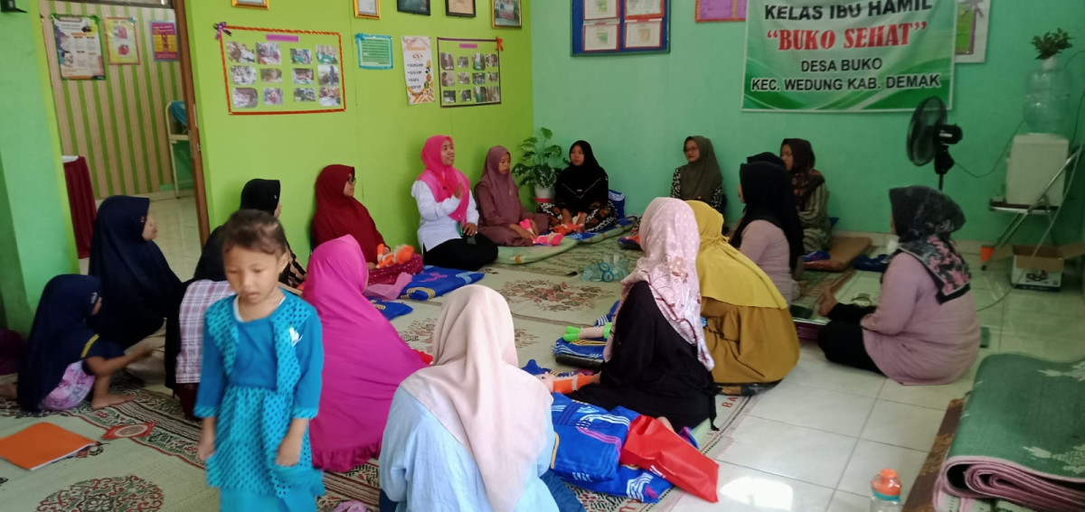 Kegiatan Posyandu Ibu Hamil Desa Buko Bulan Oktober 2024