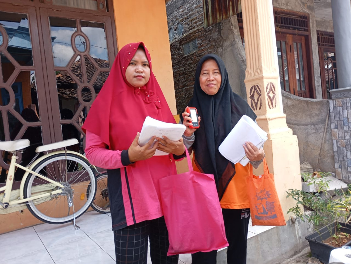 Kegiatan Pemberantasan Sarang Nyamuk (PSN) di RW 03 Bulan Agustus 2024