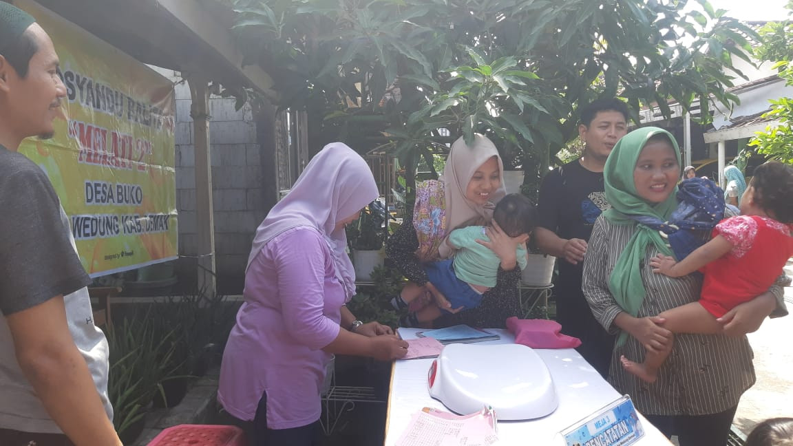 Kegiatan Posyandu  ILP Balita Melati II (Dua) Bulan Desember Tahun 2024