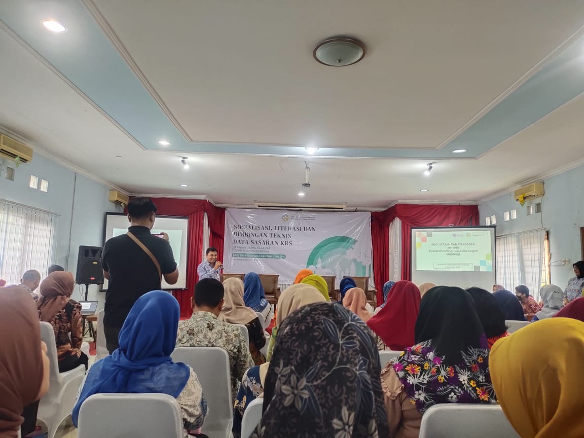 Sosialisasi, Literasi Dan Bimbingan Teknis Data Sasaran KRS Gerakan Orang Tua Asuh Cegah Stunting (GENTING) Bagi Tim Pengelola Genting Dan TPK  Direktorat Pelaporan Dan Statistik
