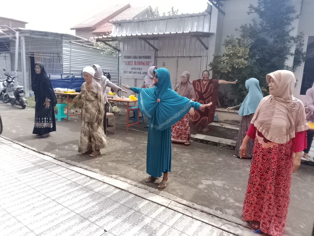 Kegiatan Posyandu ILP Lansia dan Posbindu Melati III (Tiga ) Bulan Januari 2025