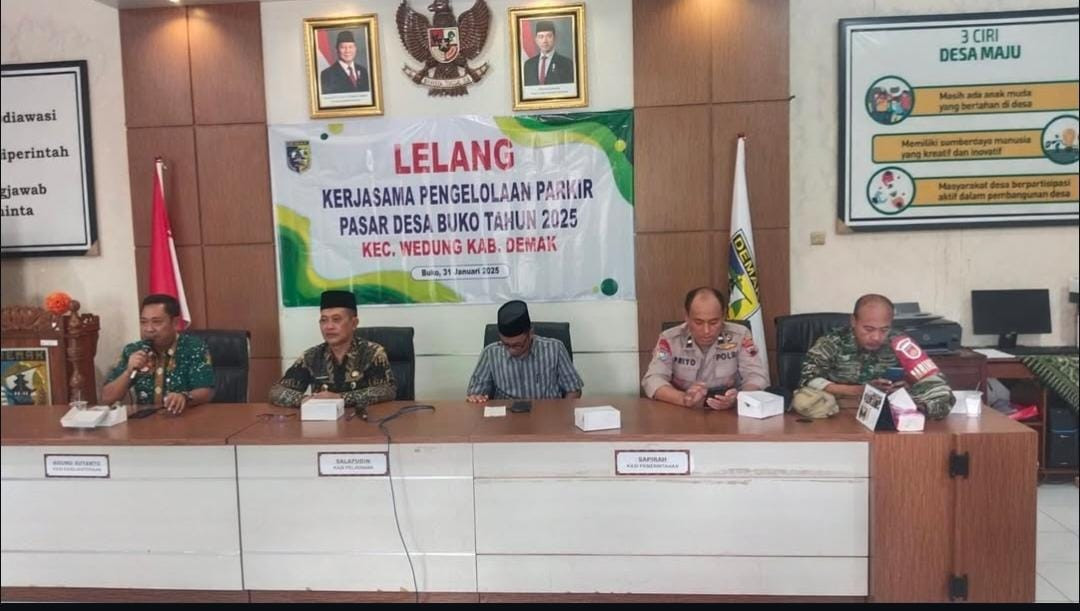 LELANG KERJASAMA PENGOLAHAN PARKIR PASAR DESA BUKO TAHUN 2025 KECAMATAN WEDUNG KABUPATEN DEMAK