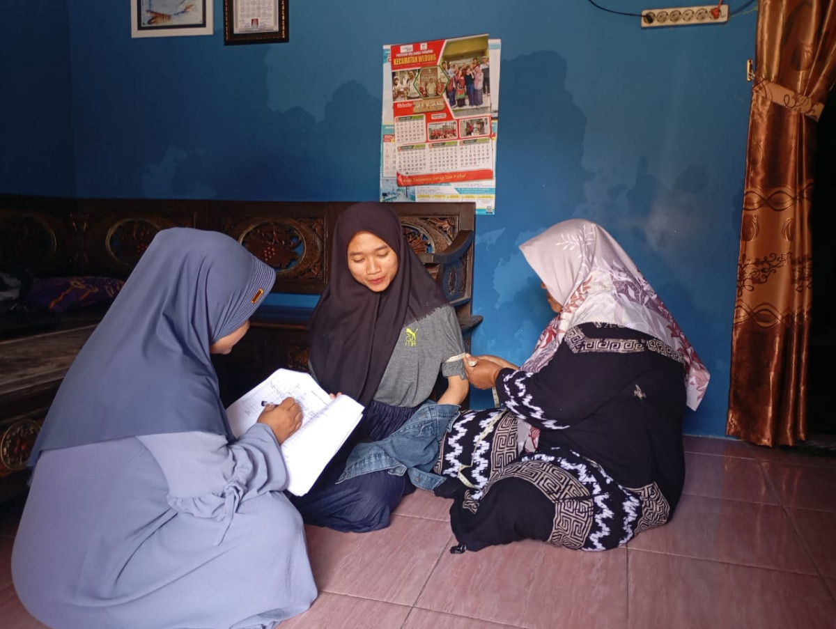 Kunjungan Tim Pendamping Keluarga (TPK) Calon Pengantin RW 002 dan RW 003 Bulan Maret 2025